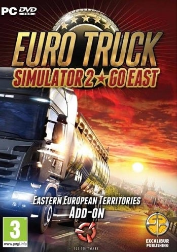 SCS Software Euro Truck Simulator 2 Go East European Territories Add On PC Game